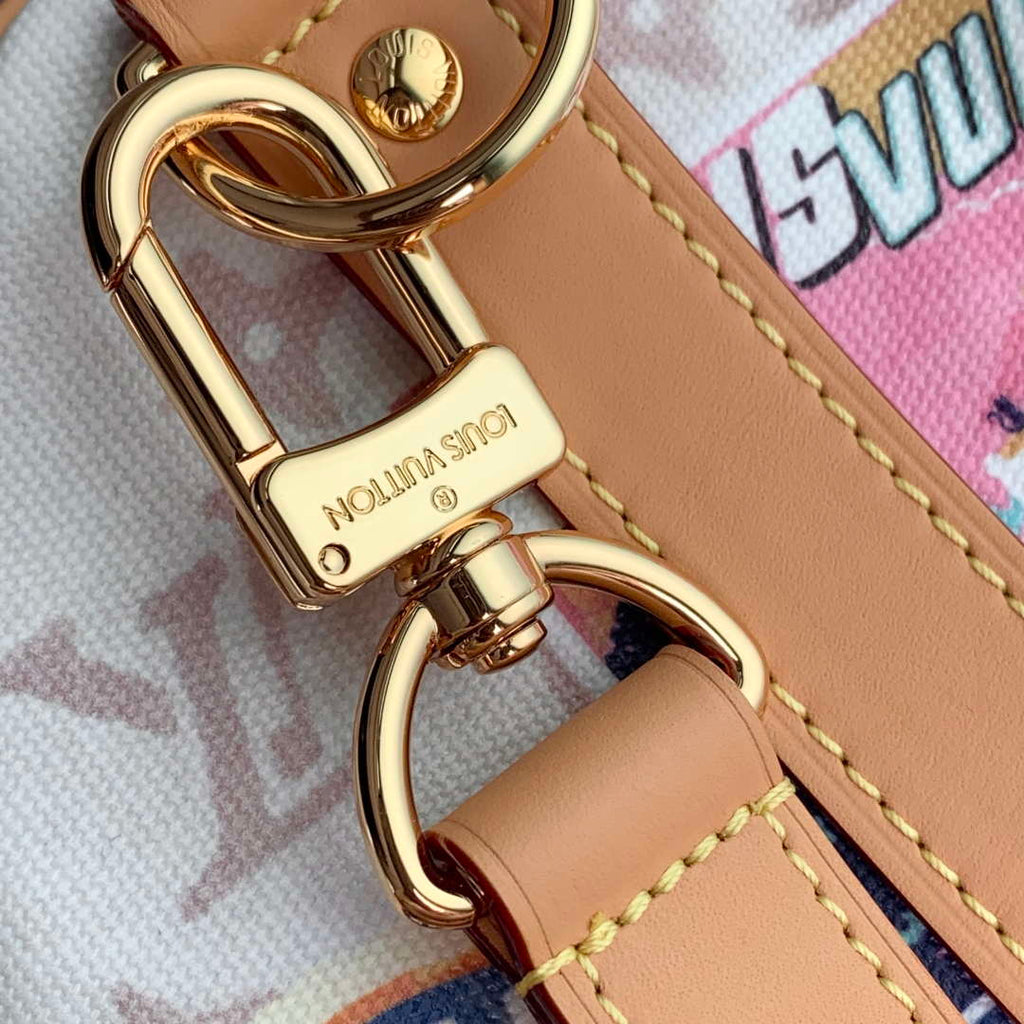 LV M14736 Louis Vuitton Keepall Bandouliere 45 Bag Monogram