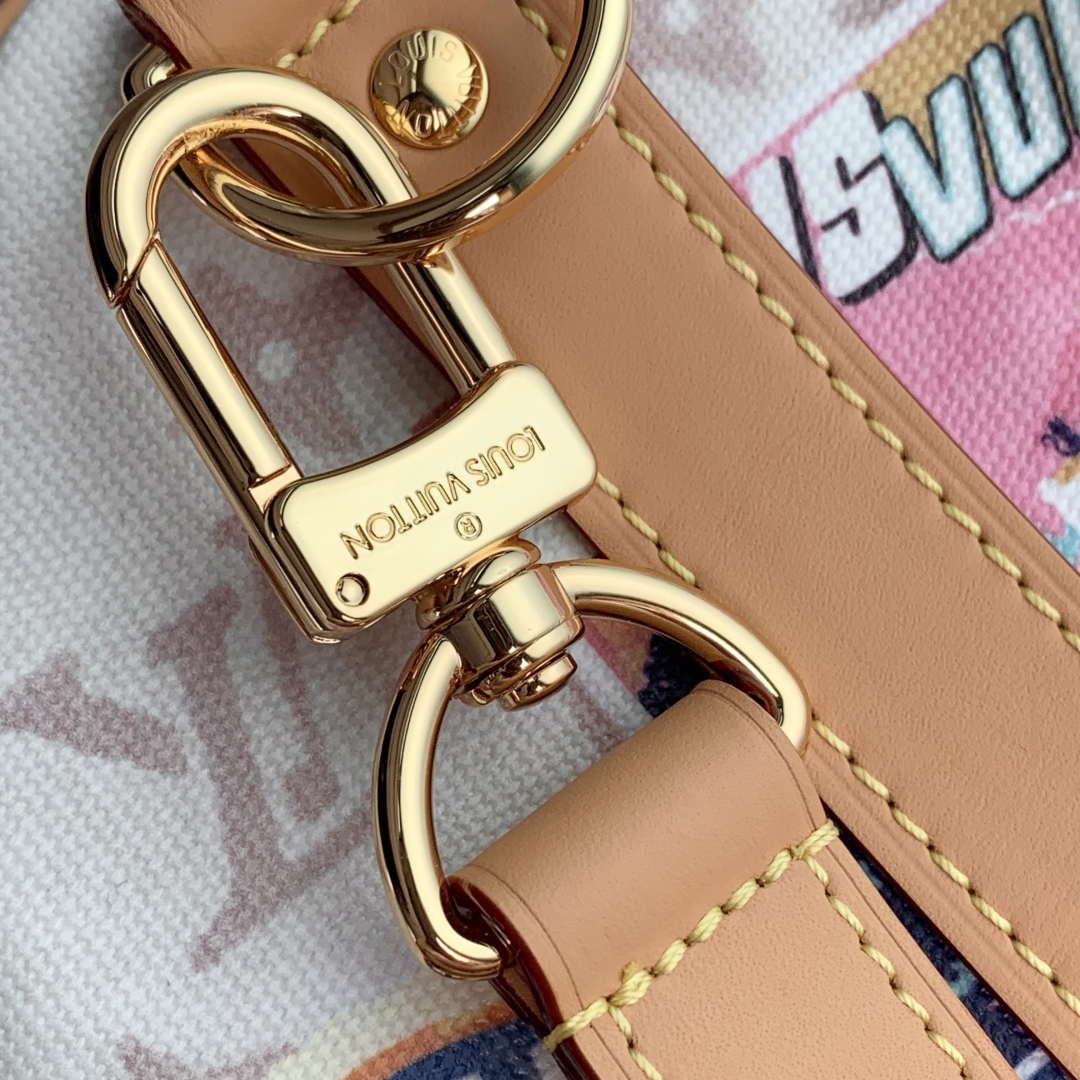 LV M14736 Louis Vuitton Keepall Bandouliere 45 Bag Monogram