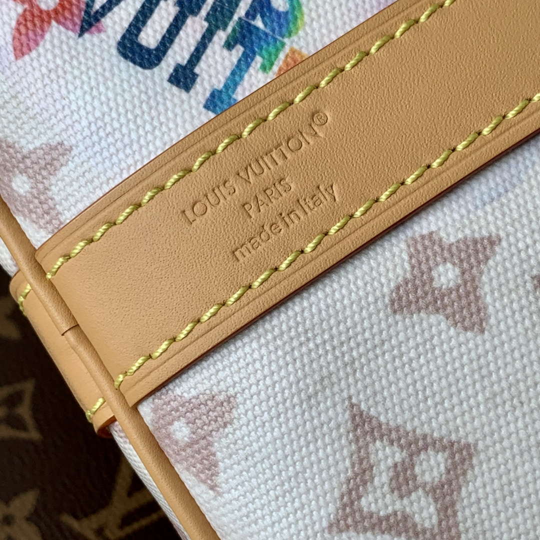 LV M14736 Louis Vuitton Keepall Bandouliere 45 Bag Monogram