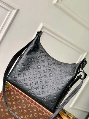 LV M14778 Louis Vuitton Hobo Cargo Bag Black - Default Title - View 3