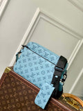 LV M14781 Louis Vuitton Trio Messenger Bag Sky Blue