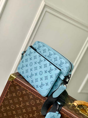 LV M14781 Louis Vuitton Trio Messenger Bag Sky Blue - Default Title - View 2