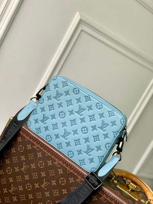 LV M14781 Louis Vuitton Trio Messenger Bag Sky Blue - Default Title - View 3