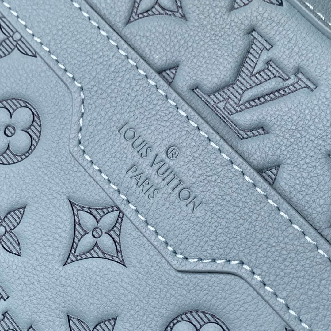 LV M14781 Louis Vuitton Trio Messenger Bag Sky Blue