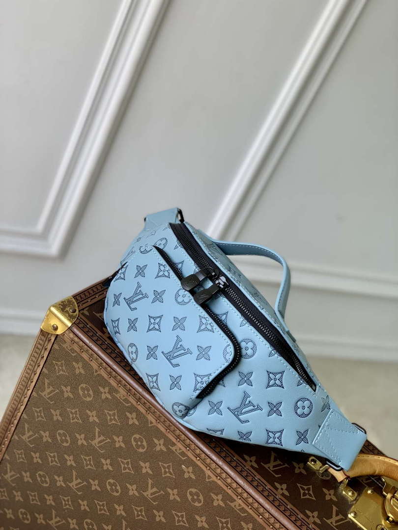 LV M14782 Louis Vuitton Rush Bumbag Sky Blue