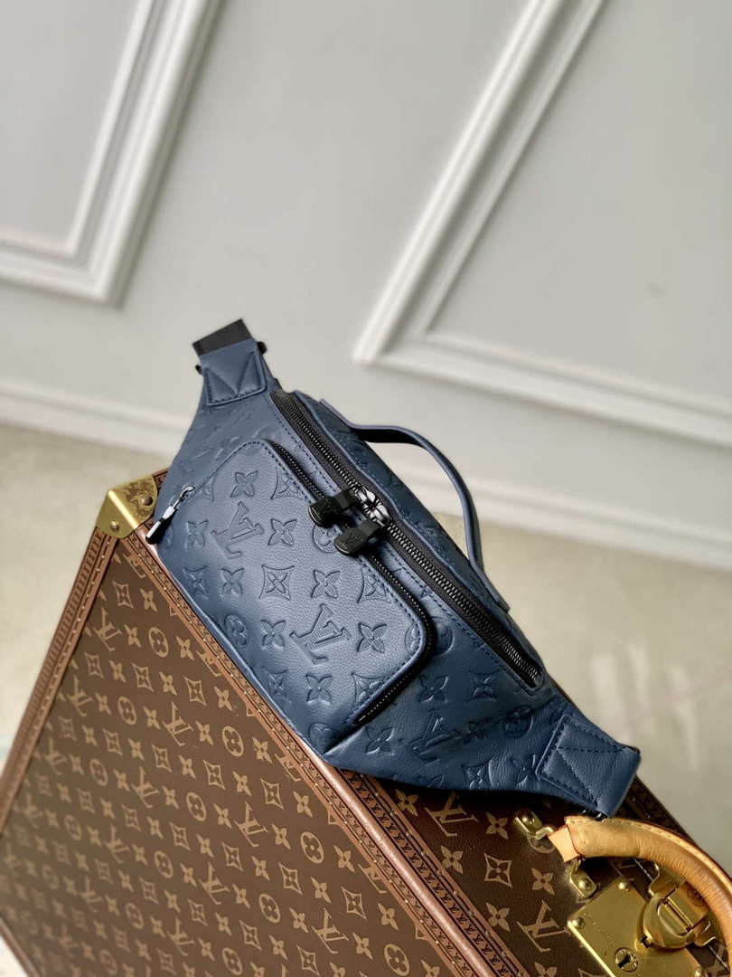 LV M14784 Louis Vuitton Rush Bumbag Navy Blue