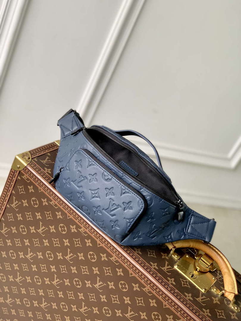 LV M14784 Louis Vuitton Rush Bumbag Navy Blue