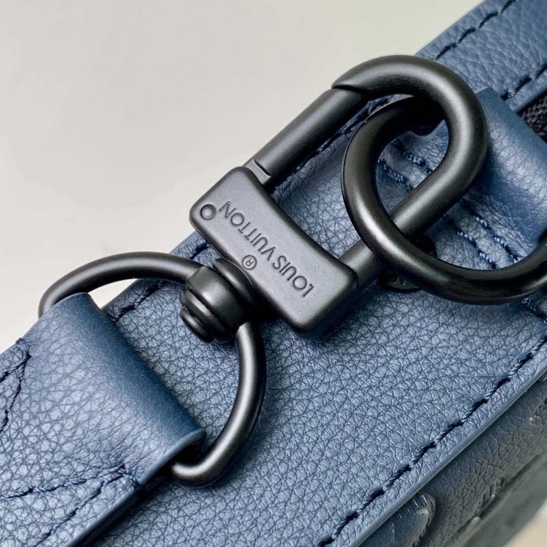 LV M14785 Louis Vuitton Trio Messenger Bag Navy Blue - Default Title - View 5