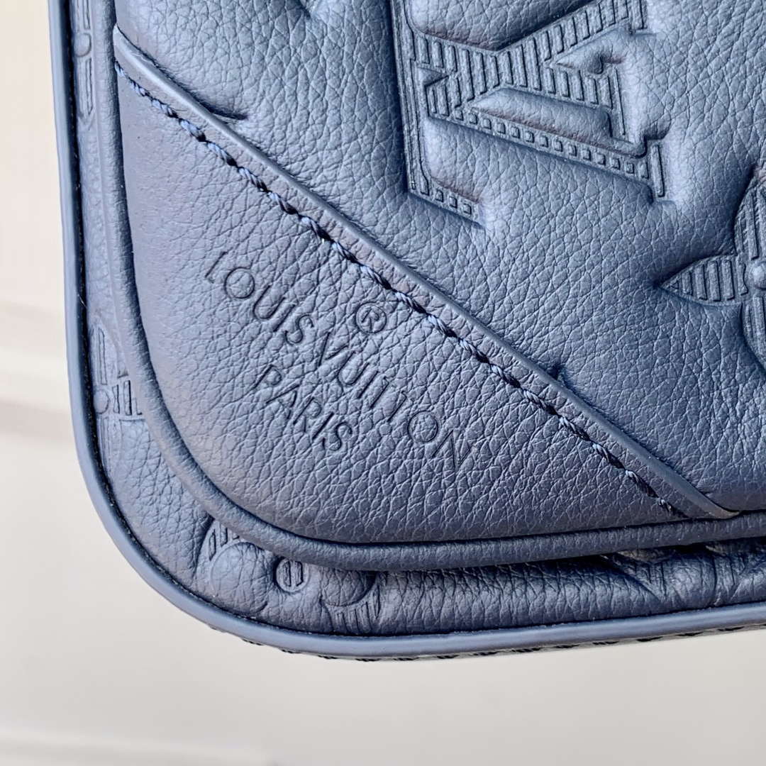 LV M14785 Louis Vuitton Trio Messenger Bag Navy Blue - Default Title - View 7