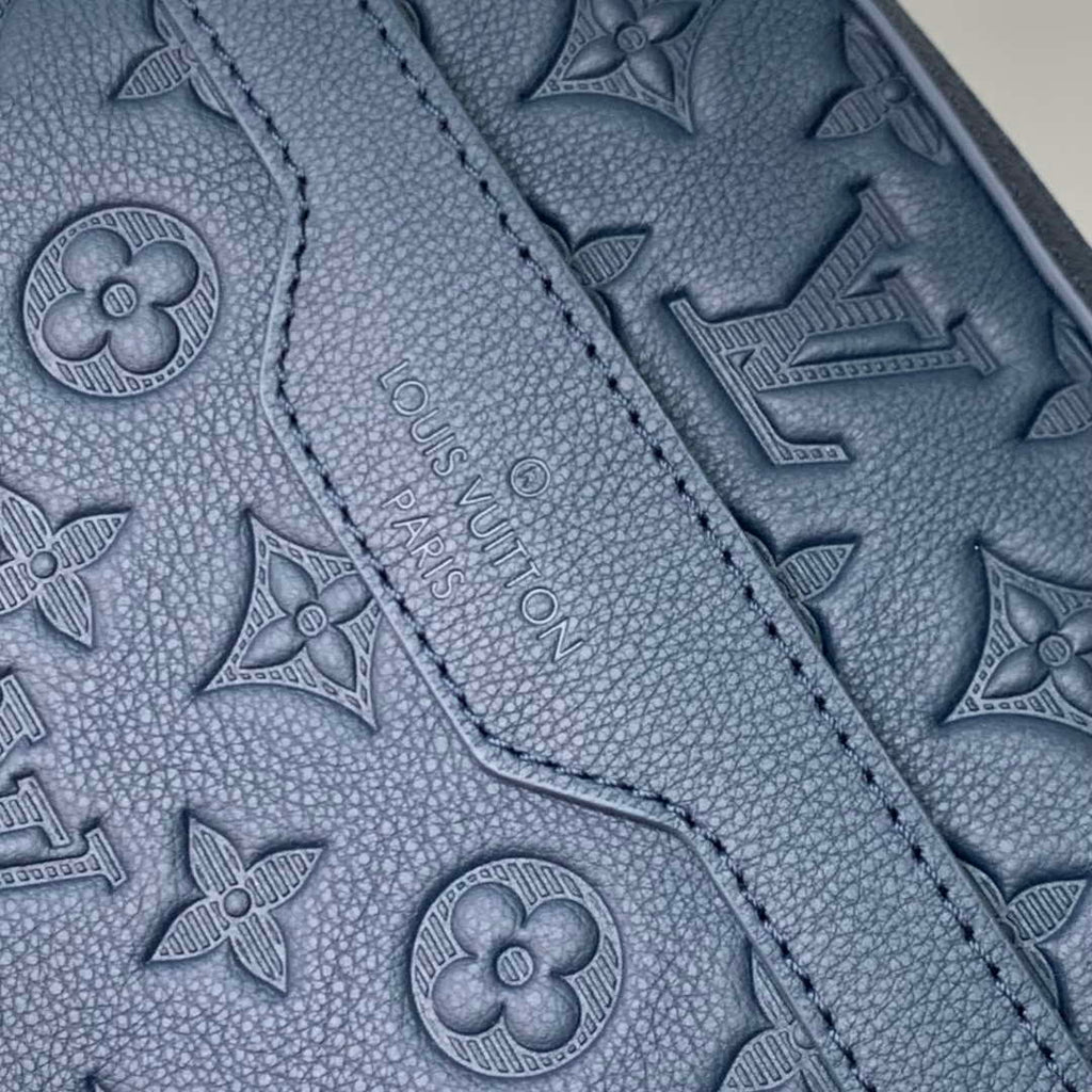 LV M14785 Louis Vuitton Trio Messenger Bag Navy Blue