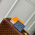 LV M14787 Louis Vuitton Multiple Wallet Navy Blue - Default Title - View 1