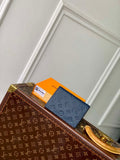 LV M14792 Louis Vuitton Passport Cover Navy Blue