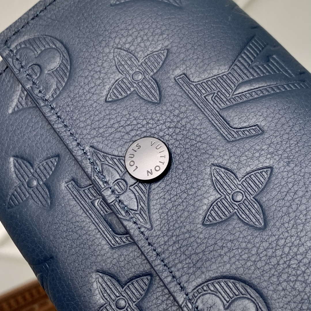 LV M14793 Louis Vuitton Victor Wallet Navy Blue