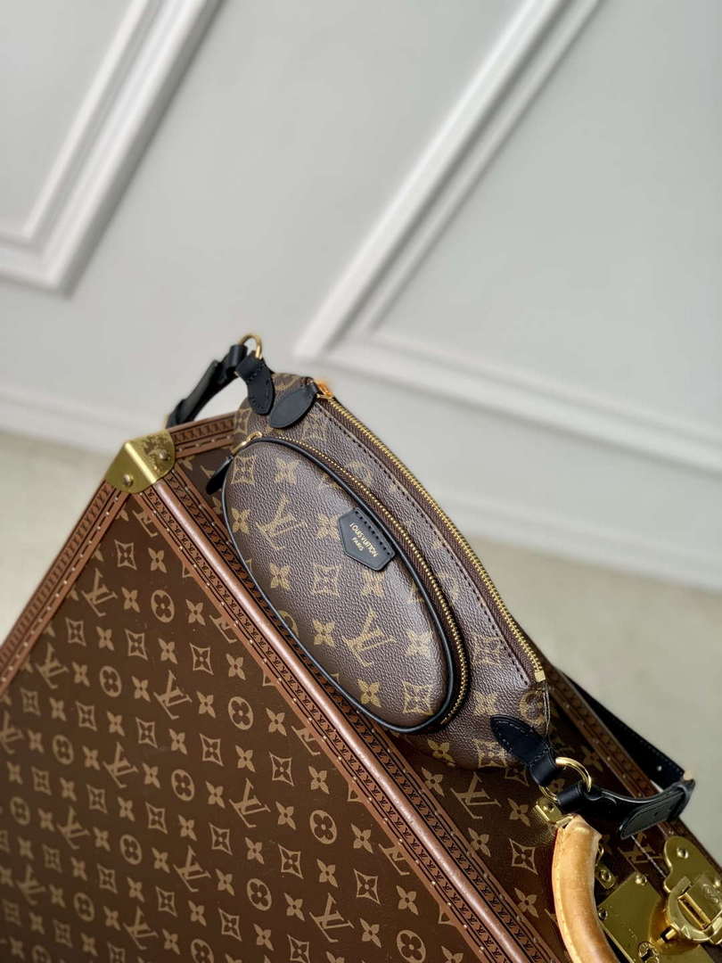 LV M14806 Louis Vuitton Keepit Bumbag Monogram - Default Title - View 1