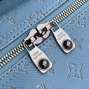 LV M14837 Louis Vuitton Keepall Bandouliere 50 Bag Blue - Default Title - View 6