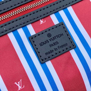 LV M14837 Louis Vuitton Keepall Bandouliere 50 Bag Blue - Default Title - View 8