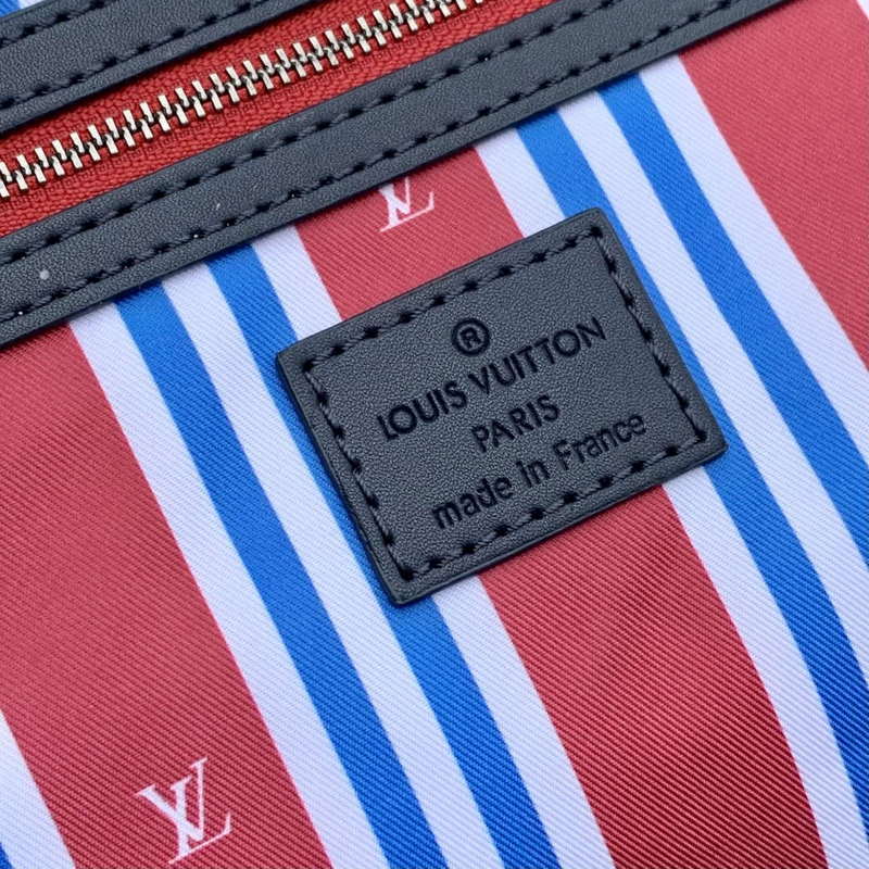 LV M14837 Louis Vuitton Keepall Bandouliere 50 Bag Blue - Default Title - View 8