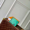 LV M14878 Louis Vuitton Slender Wallet Golf Green
