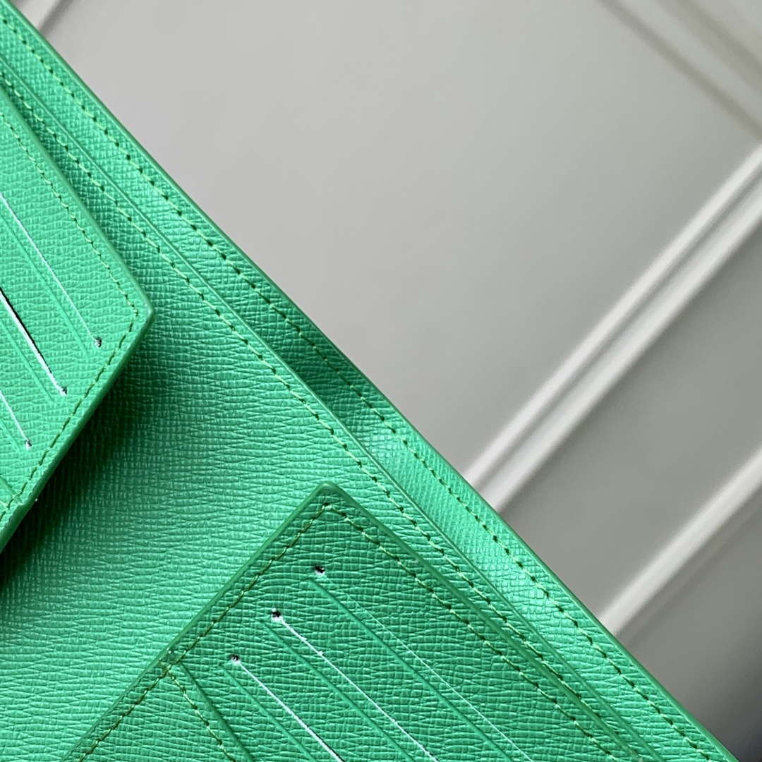 LV M14878 Louis Vuitton Slender Wallet Golf Green