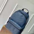 LV M14884 Louis Vuitton Discovery Backpack PM Navy Blue - Default Title - View 1