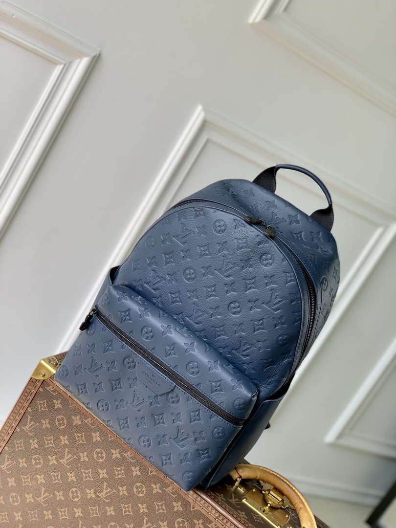 LV M14884 Louis Vuitton Discovery Backpack PM Navy Blue