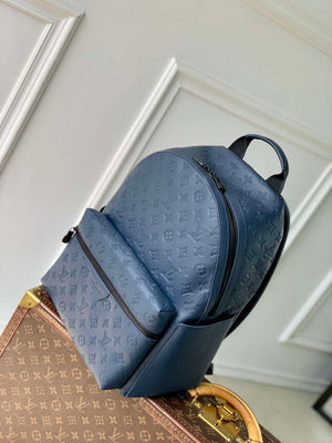 LV M14884 Louis Vuitton Discovery Backpack PM Navy Blue - Default Title - View 2