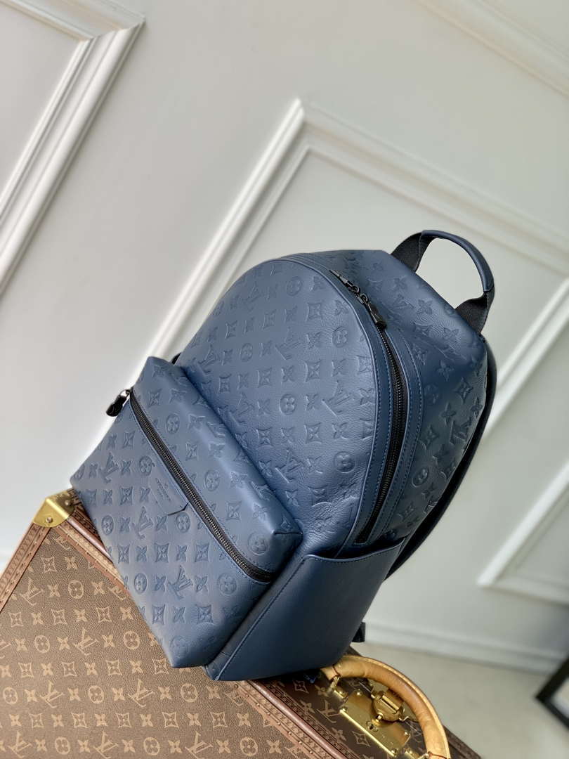 LV M14884 Louis Vuitton Discovery Backpack PM Navy Blue