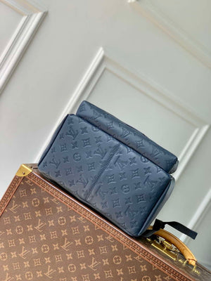 LV M14884 Louis Vuitton Discovery Backpack PM Navy Blue - Default Title - View 4