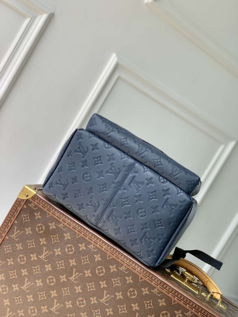 LV M14884 Louis Vuitton Discovery Backpack PM Navy Blue