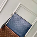 LV M14914 Louis Vuitton Pochette To-Go Bag Navy Blue - Default Title - View 1