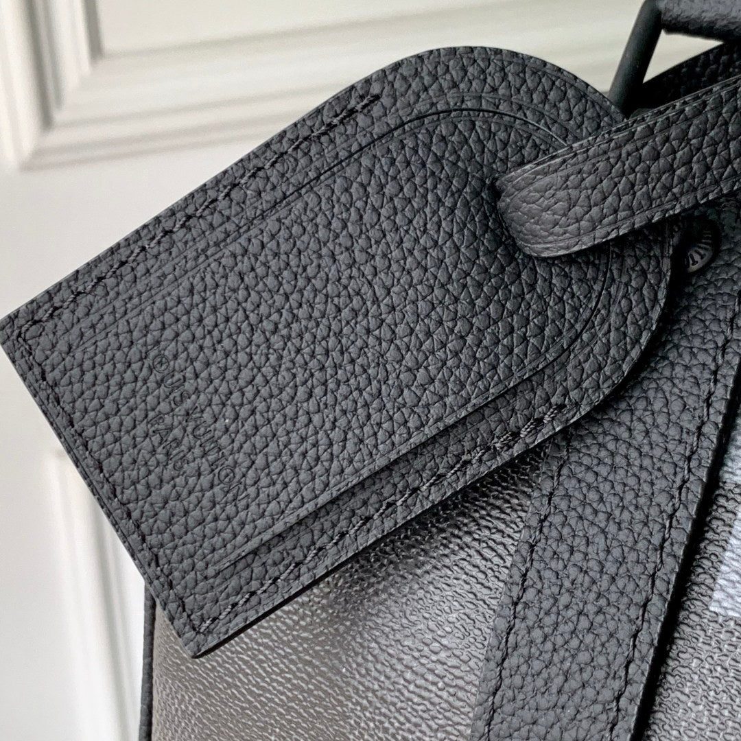 LV M14919 Louis Vuitton Keepall Bandouliere 25 Bag Black