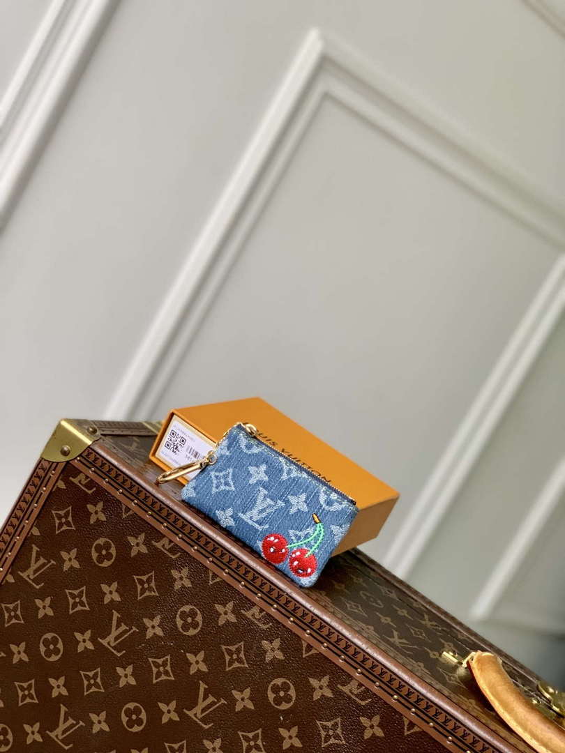 LV M14938 Louis Vuitton LV x TM Key Pouch Blue