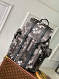 LV M14952 Louis Vuitton Christopher MM Backpack Black