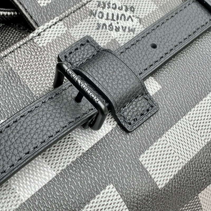 LV M14952 Louis Vuitton Christopher MM Backpack Black