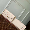 LV M14968 Louis Vuitton F¨¦licie Pochette Bag Bicolor Eden - Default Title - View 1