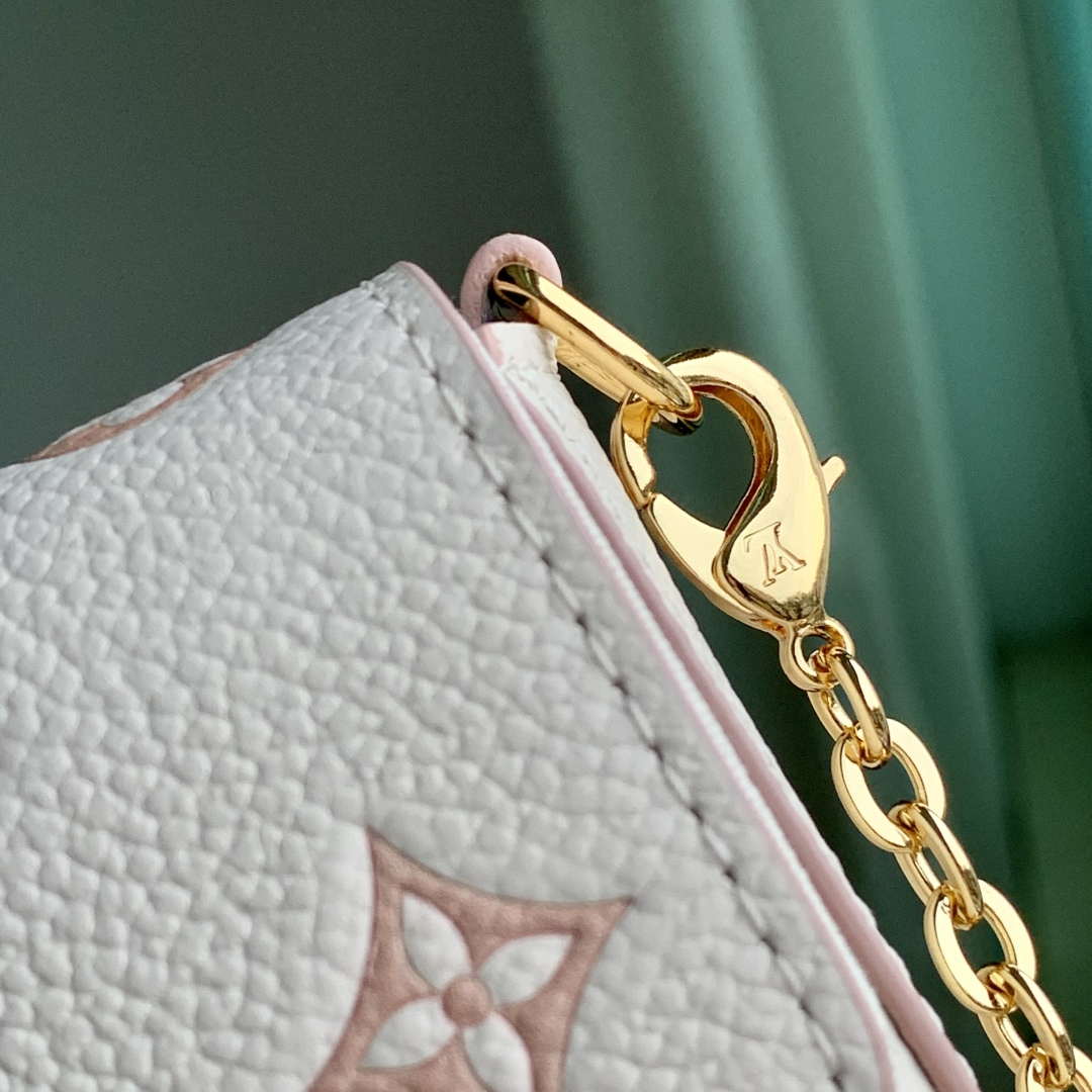 LV M14968 Louis Vuitton F¨¦licie Pochette Bag Bicolor Eden - Default Title - View 9