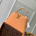 Louis Vuitton LV M14396 Capucines BB Bag khaki Orange