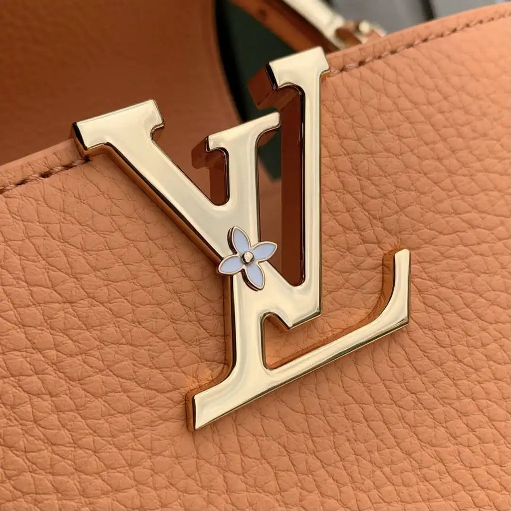 Louis Vuitton LV M14396 Capucines BB Bag khaki Orange