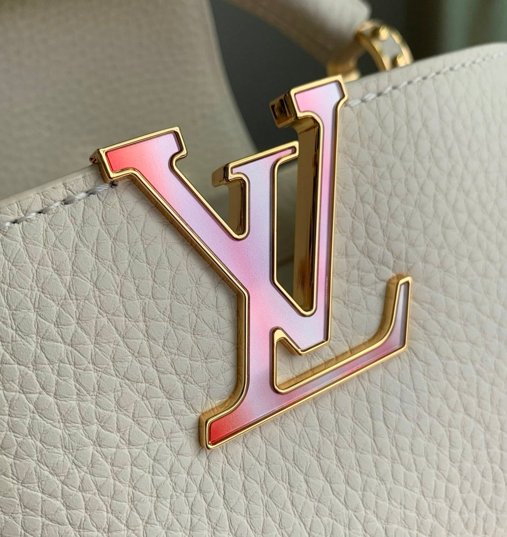 LV M14970 Louis Vuitton Capucines BB Bag White
