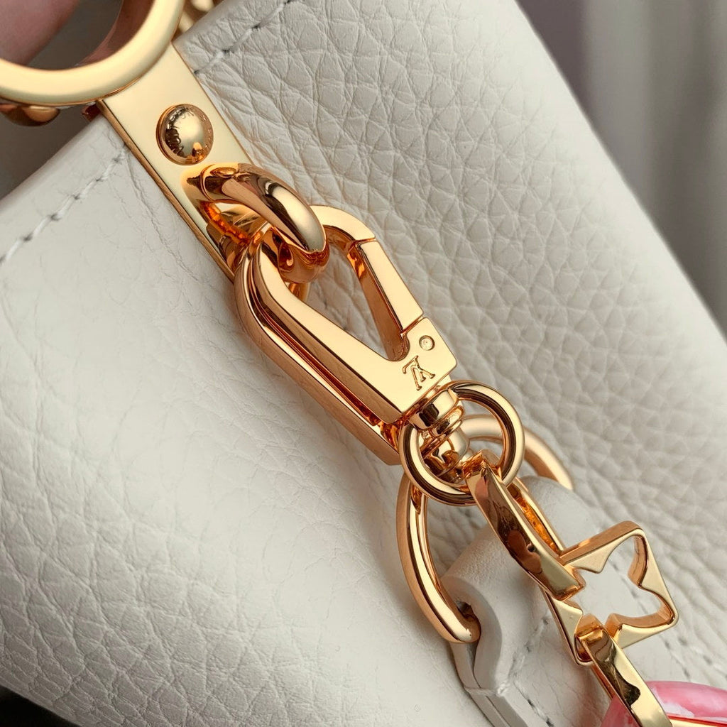 LV M14970 Louis Vuitton Capucines BB Bag White