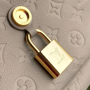 LV M14973 Louis Vuitton Anytime Flap Bag Tourterelle Gray - Default Title - View 5