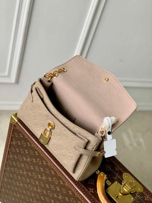 LV M14973 Louis Vuitton Anytime Flap Bag Tourterelle Gray - Default Title - View 9