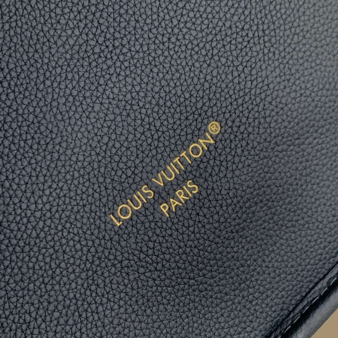 LV M14994 Louis Vuitton Neverfull Inside Out MM Bag Monogram Navy