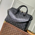 LV M15102 Louis Vuitton LV x TM Speedy Soft 30 Bag Monogram Eclipse