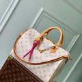 LV M15108 Louis Vuitton Speedy Soft 30 Lucky Bag Monogram Dune/Pink