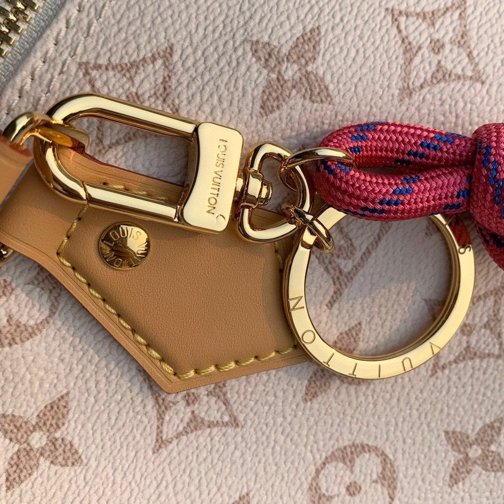 LV M15108 Louis Vuitton Speedy Soft 30 Lucky Bag Monogram Dune/Pink