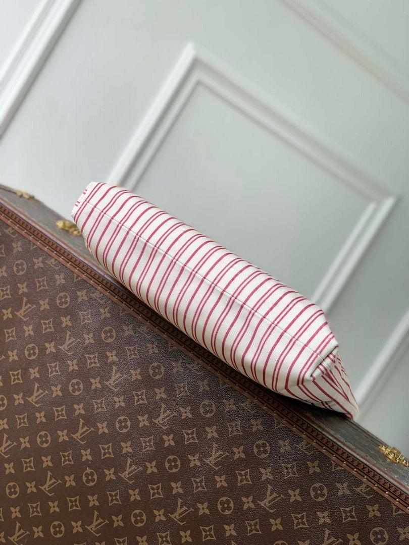 LV M15121 Louis Vuitton Carry It Bag Beige/Plum