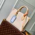 LV M15138 Louis Vuitton OnTheGo PM Bag Azure Blue/Sand