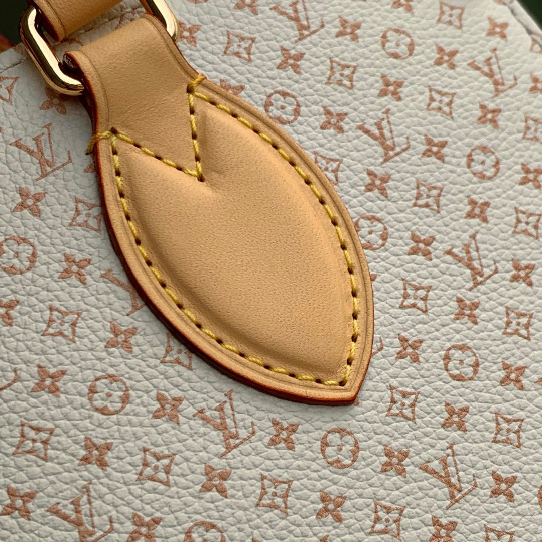 LV M15138 Louis Vuitton OnTheGo PM Bag Azure Blue/Sand