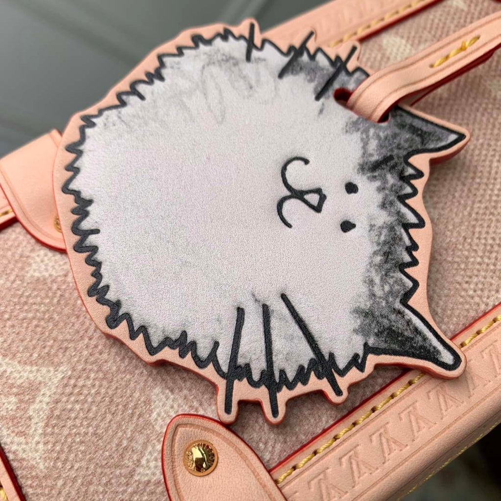 LV M15154 Louis Vuitton Side Trunk GM Bag Meowgram coated canvas